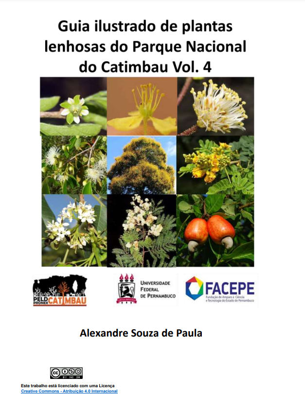 Guia de plantas lenhosas do Catimbau já conta com 4 volumes